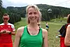 Tove Beate Nygaard i Monsterbakken i Cavalese i Val di Fiemme, Dolomittene, Italia