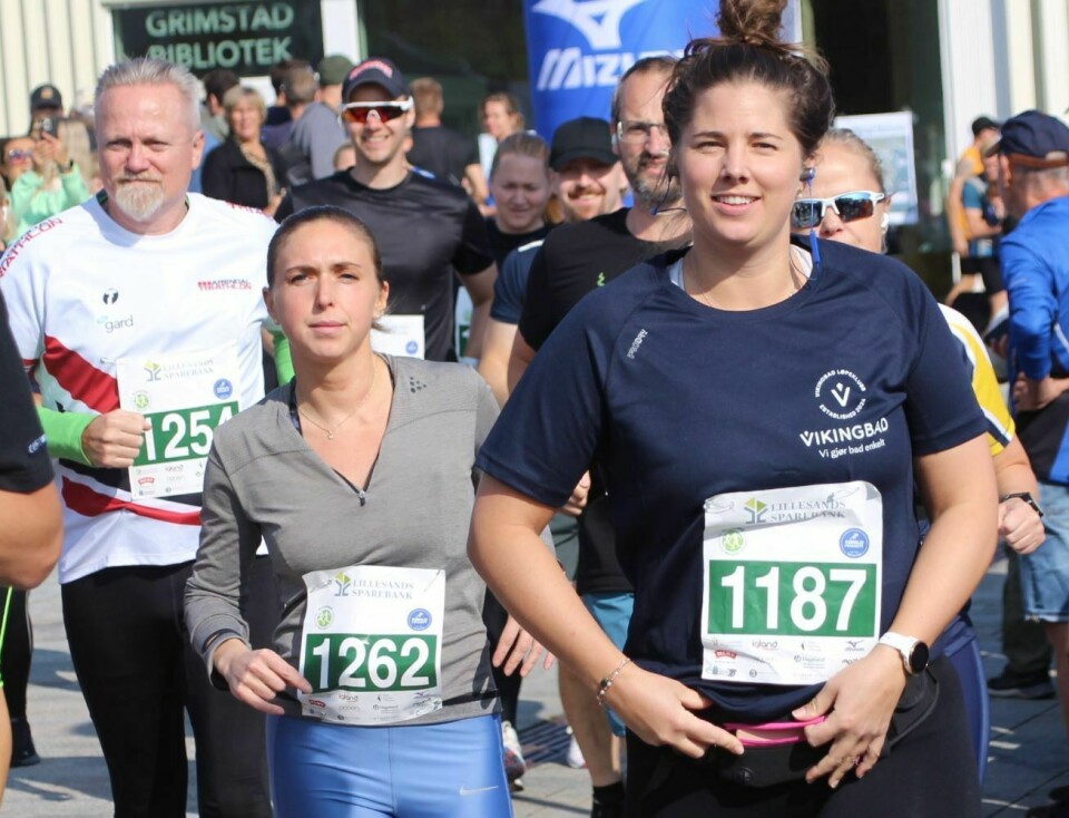 Rekordmange løp Grimstad maraton