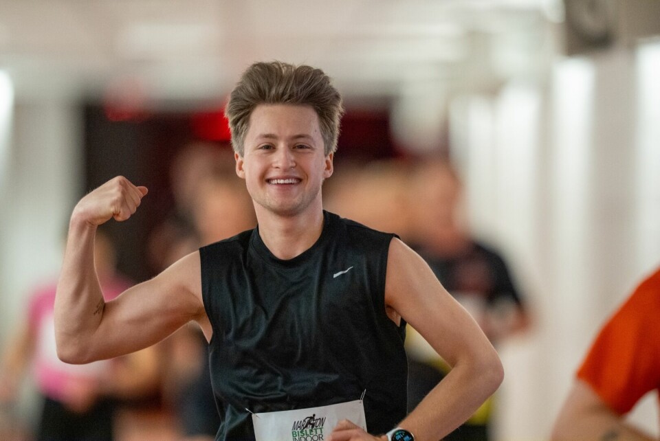 Filip Meo var raskest av alle på 50 km. (Foto: Samuel Hafsahl)