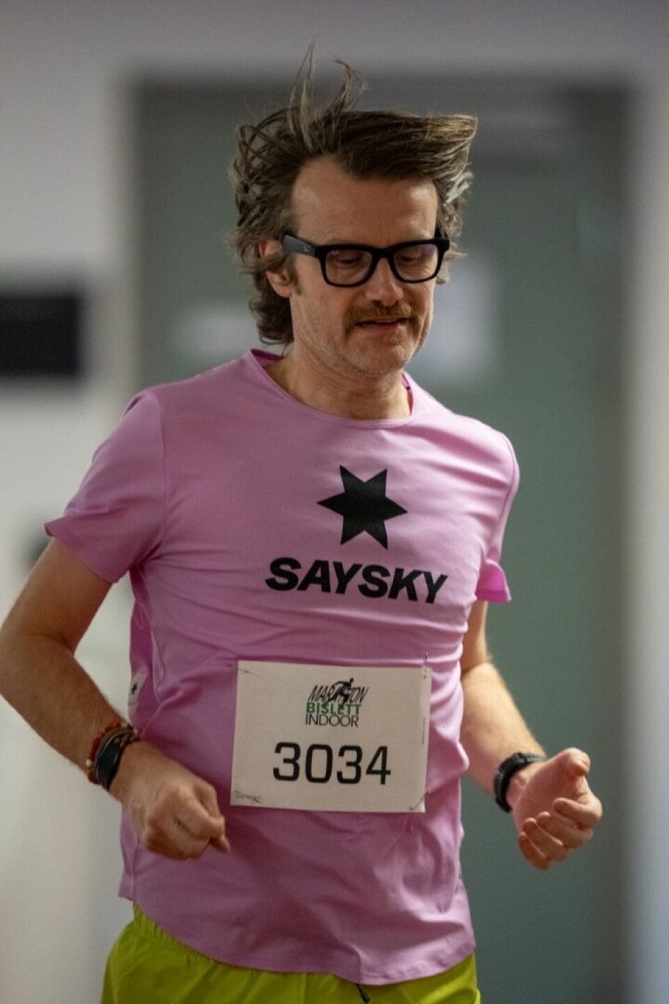 Rune Ålstedt - best av herrene på maraton, andreplass totalt. (Foto: Samuel Hafsahl)