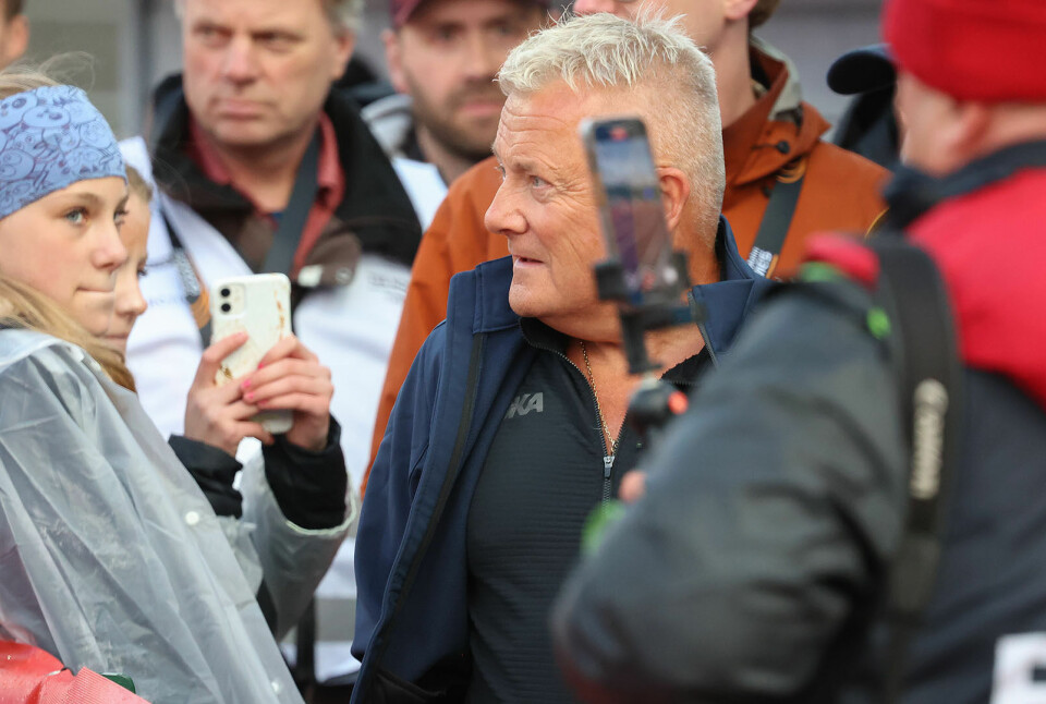 Gjert Ingebrigtsen var nok den mest omsvermede personen på Fana Stadion denne kvelden.