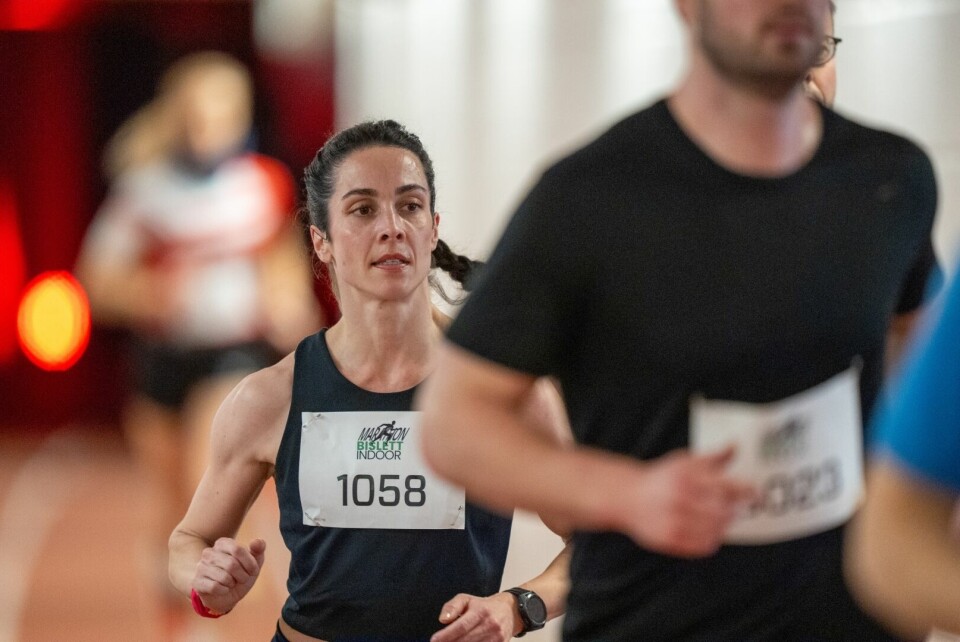 Jeanette Bergersen var best av alle på maraton denne søndagen. (Foto: Samuel Hafsahl)