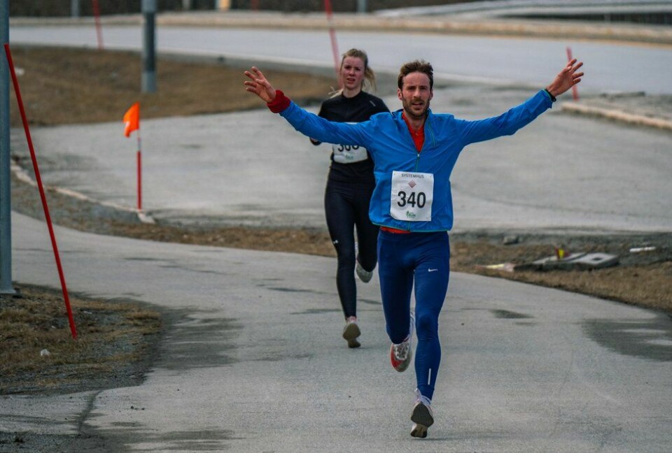 Marcus Megrund løper inn til 4.plass på 10km under Bodø Run Spring Marcus Megrund løper inn til 4.plass på 10km under Bodø Run Spring