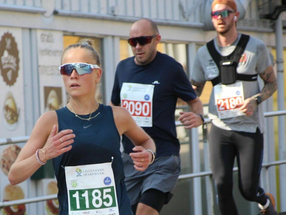 Rekordmange løp Grimstad maraton
