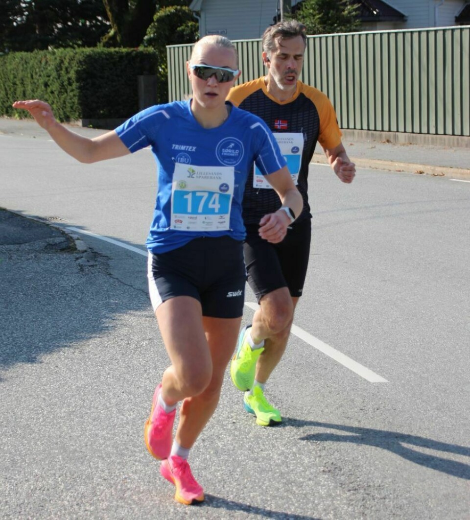 Line Johansson, Sørild FIK blev nr. 2 med tiden 18:41