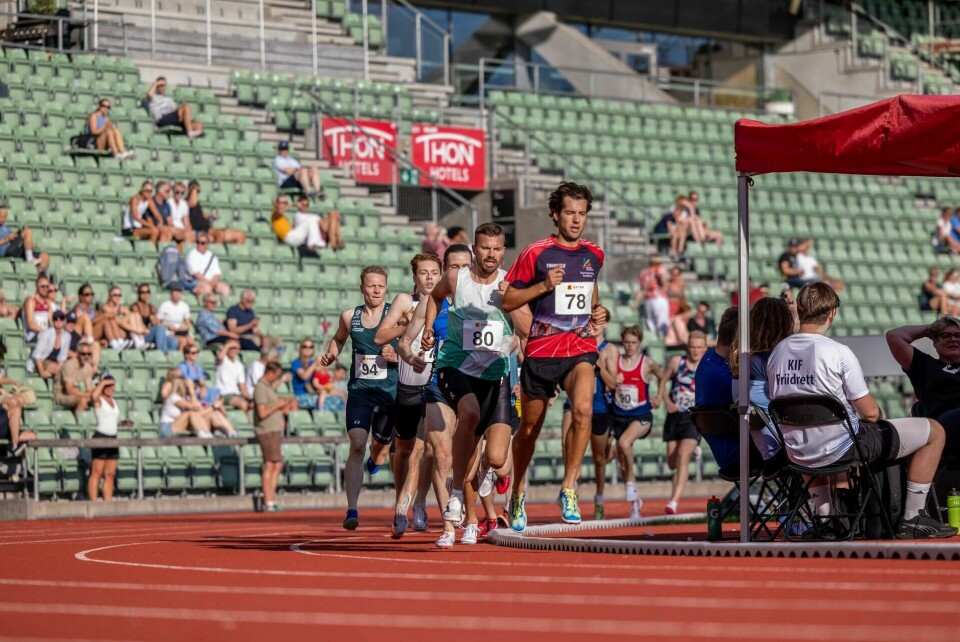 Stor bredde på 1500 m i Oslo Sommerstevne på Bislett
