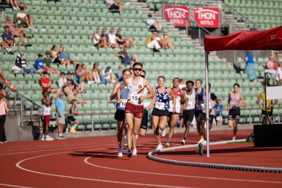Stor bredde på 1500 m i Oslo Sommerstevne på Bislett