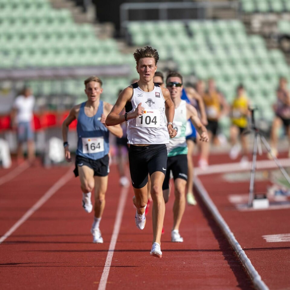 Stor bredde på 1500 m i Oslo Sommerstevne på Bislett