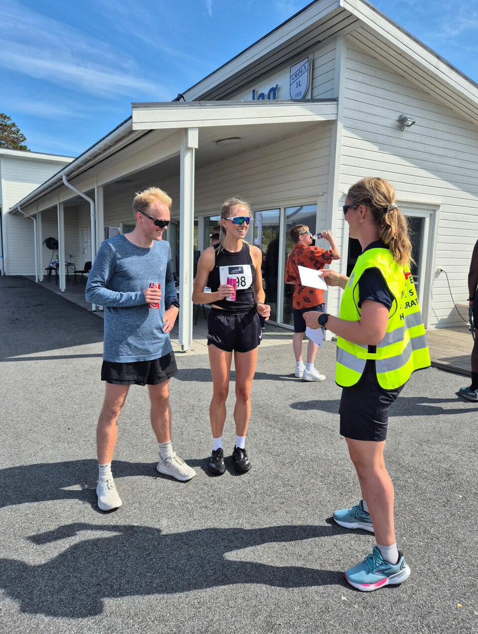 Frida Bjørnstad Konow ble beste kvinne på 5 km. (Foto: arrangøren)