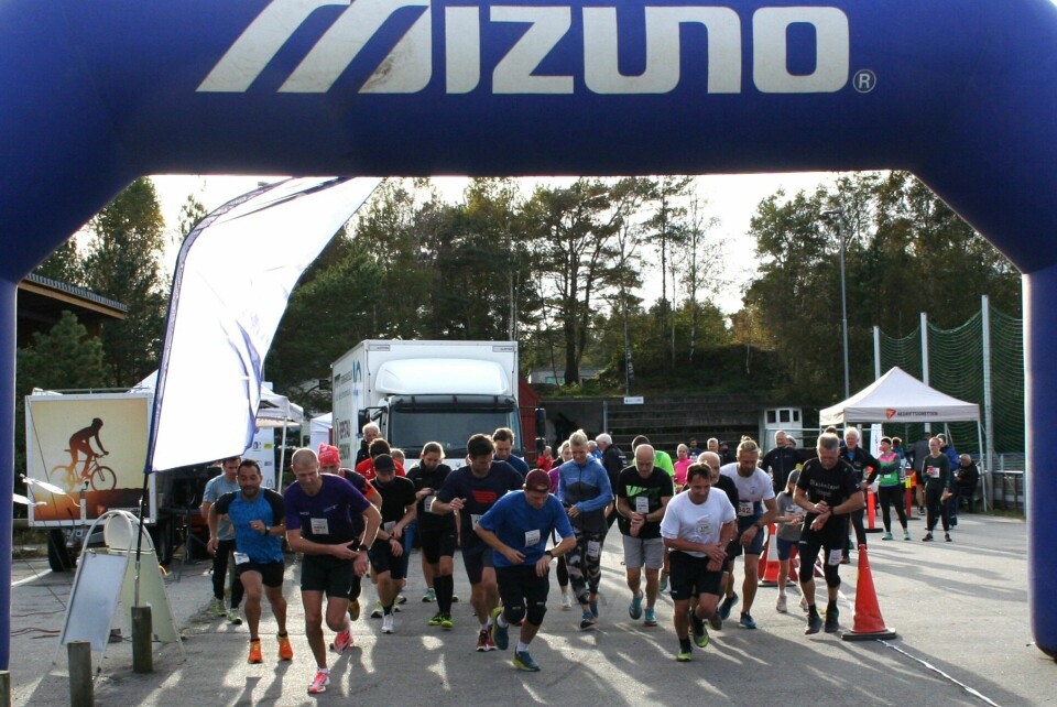 Bestenotering for Mizuno Flekkerøy-løpet da 592 deltok