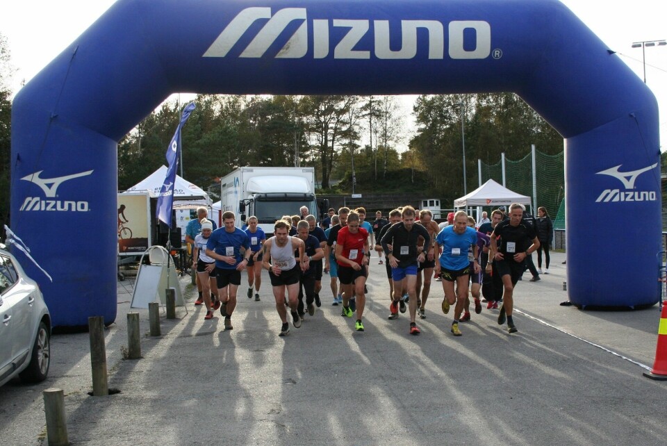 Bestenotering for Mizuno Flekkerøy-løpet da 592 deltok