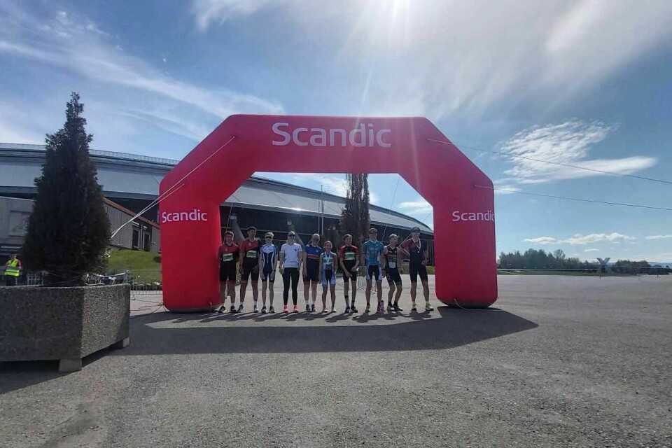 Første utgave av H3 Hamar Duatlon avviklet rundt Vikingskipet