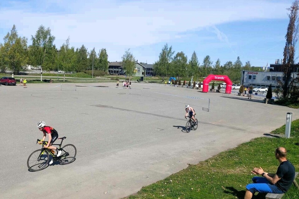 Første utgave av H3 Hamar Duatlon avviklet rundt Vikingskipet