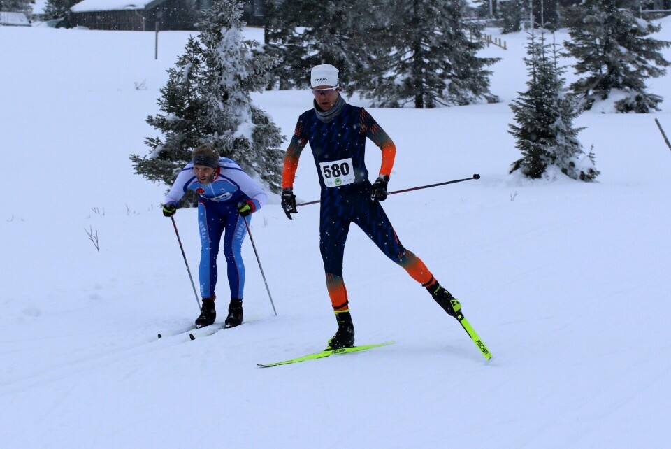 Ole Christian Wendelgikk et sololøpe inn til klar 3. plass. (Foto: Kjell Arild Andersen)