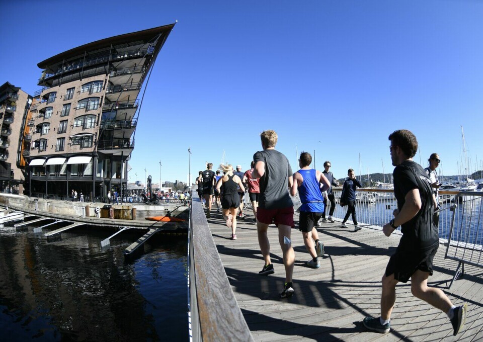 Det ble i 2019 satt ny deltakerrekord i Oslo Maraton. Denne rekorden ble ytterligere forbedret i år. (Foto: Bjørn Johannessen) Oslo Maraton 2019