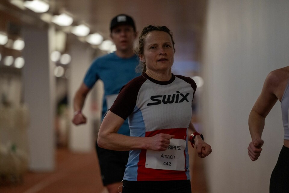 Bislett Indoor Marathon med 333 løpere på tre distanser