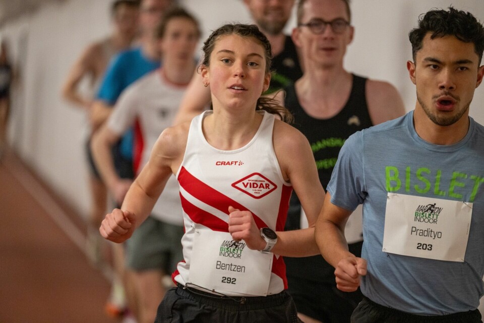 Bislett Indoor Marathon med 333 løpere på tre distanser