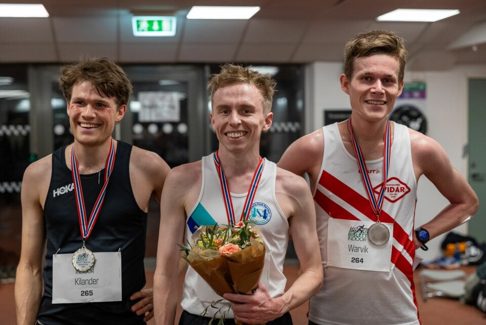 Bislett Indoor Marathon med 333 løpere på tre distanser