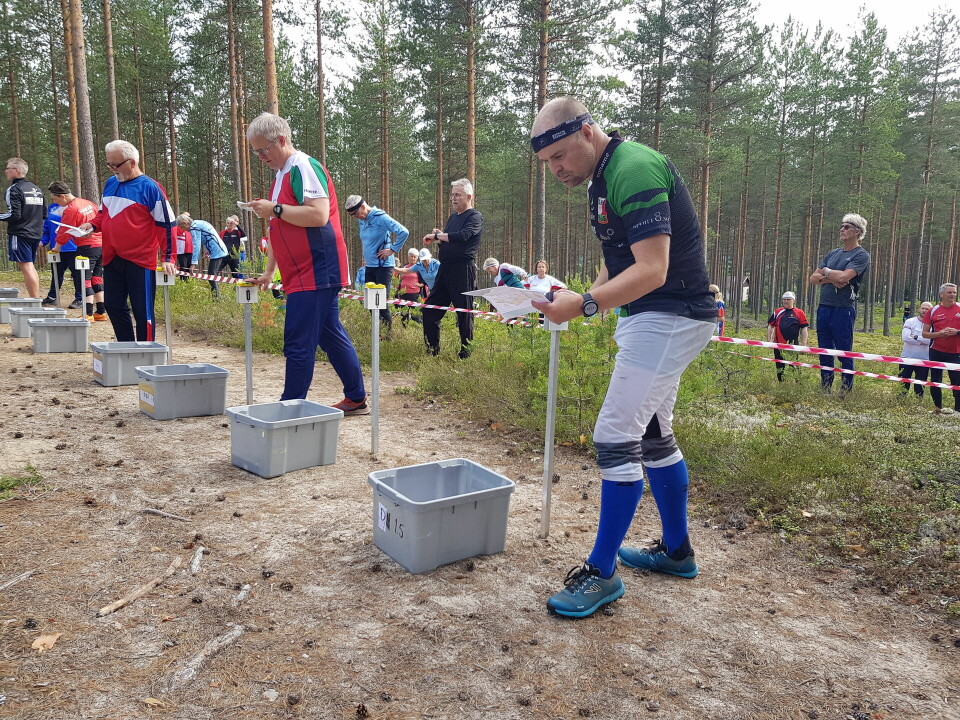 Bedrifts o-løp fra Lillemoen skole i Heradsbygd