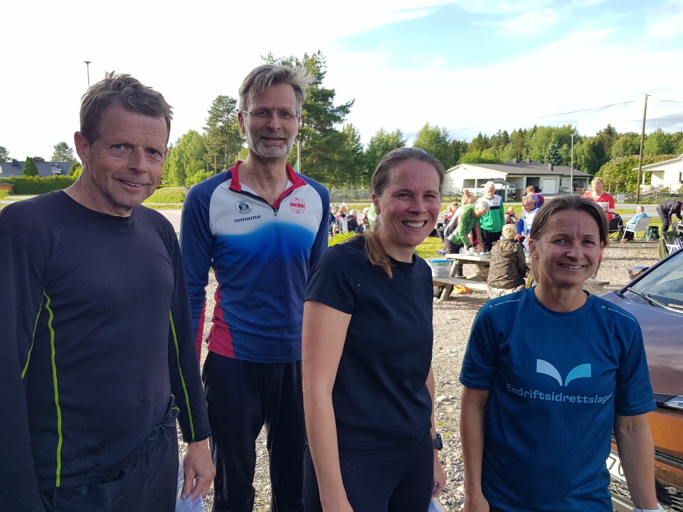 Bedrifts o-løp fra Lillemoen skole i Heradsbygd