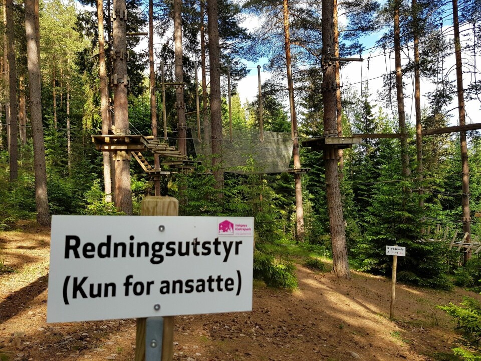 Bedrifts o-løp fra Helgøya klatrepark