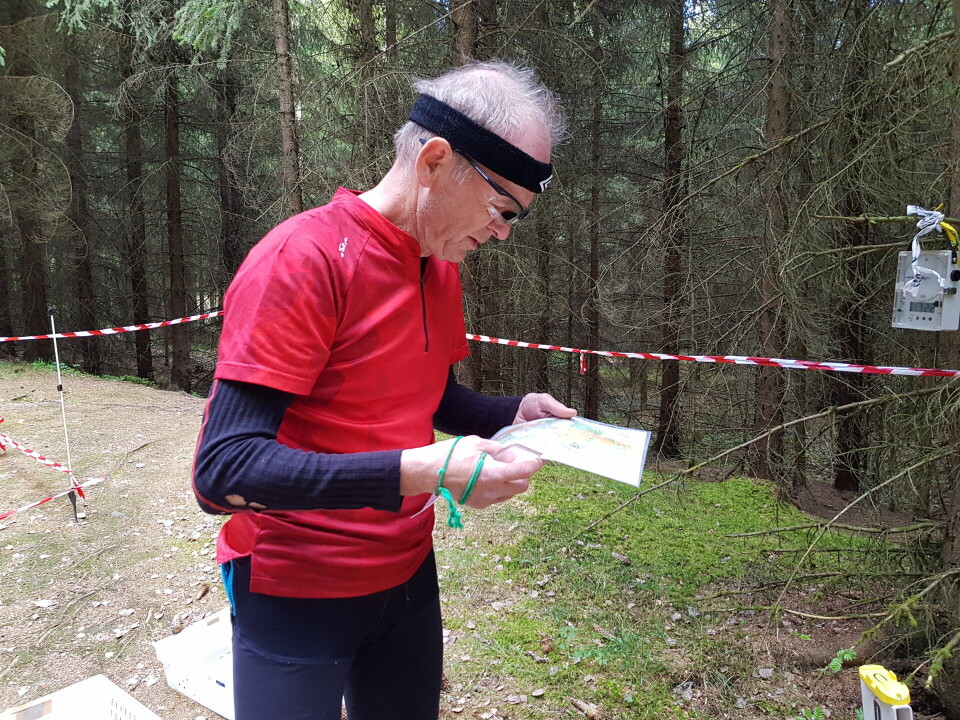 Stolpejaktgeneralen Arnfinn Pedersen fra Gjøvik tok turen til Byhagan.