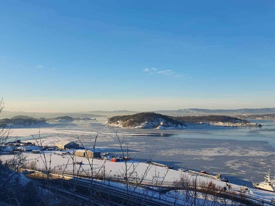 Kald, men flott Ribbemaraton fra Sandvika til Ski 3. juledag