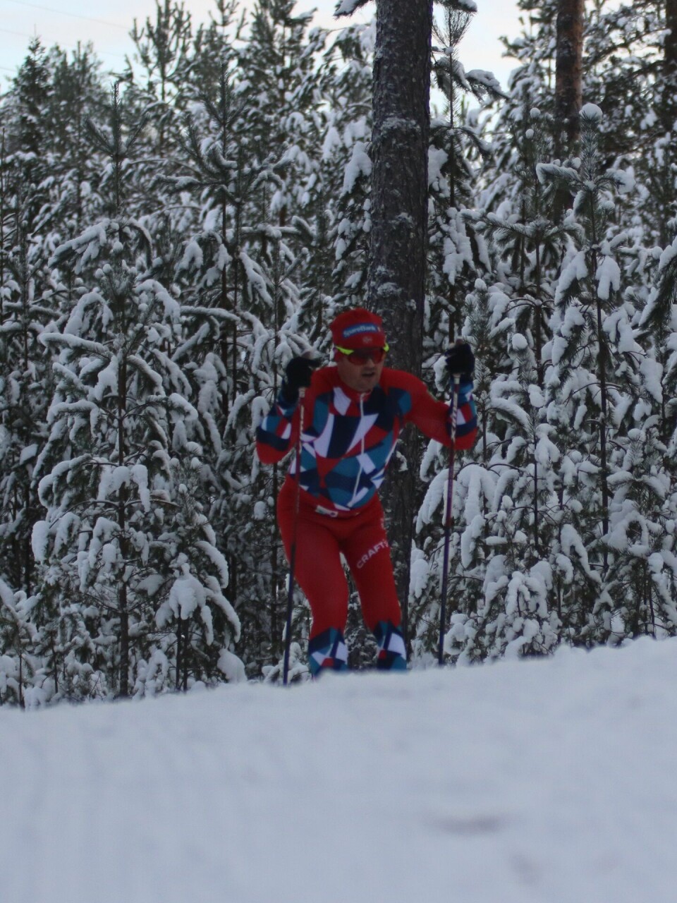 Trygve Toskedal Larsen staket julen raskest inn i Elverum