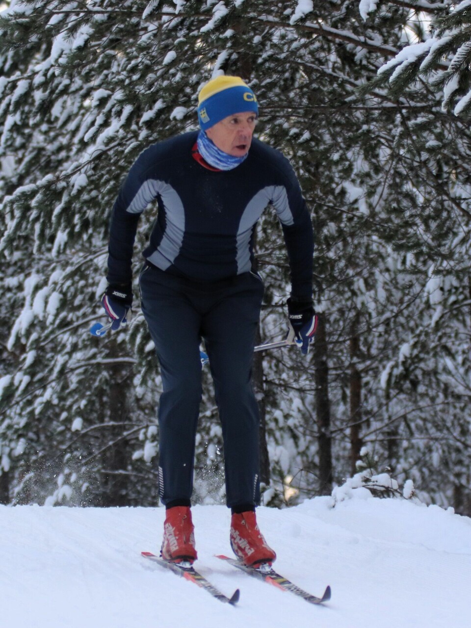 Trygve Toskedal Larsen staket julen raskest inn i Elverum