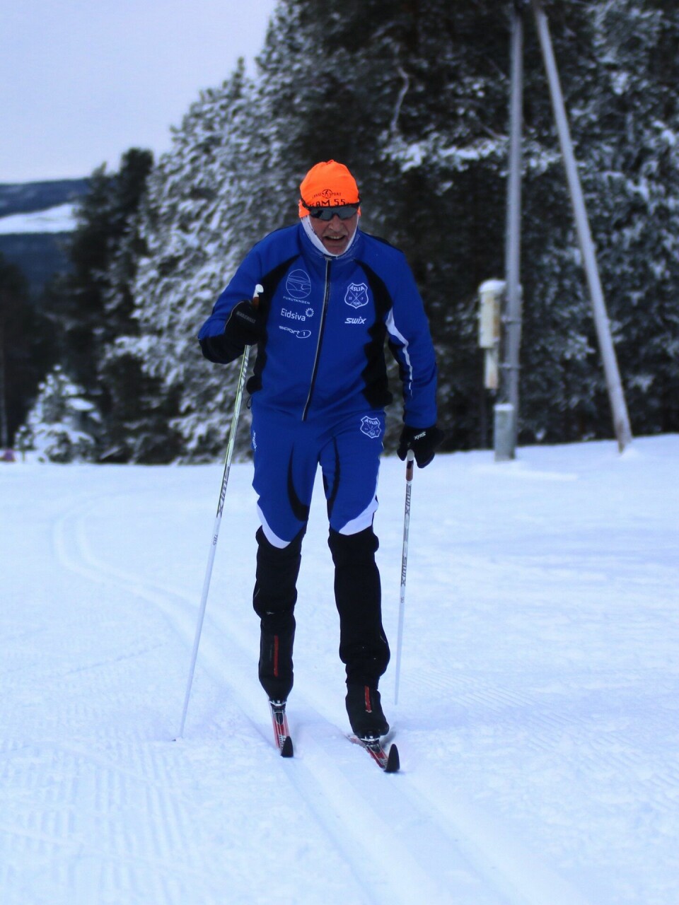 Trygve Toskedal Larsen staket julen raskest inn i Elverum