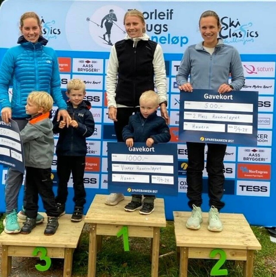 Hauernløpet ble en fest på Spiraltoppen