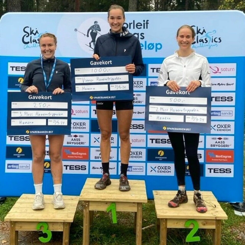Hauernløpet ble en fest på Spiraltoppen