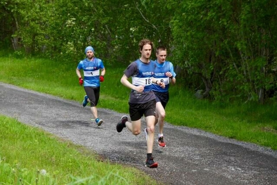 Håvard Bakke Bjerkevik med startnummer 10