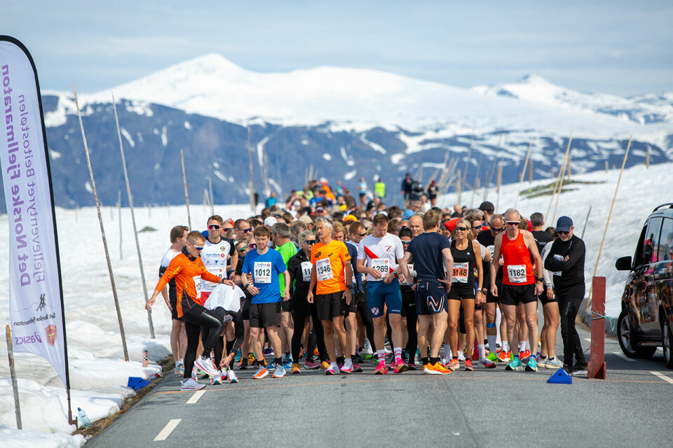 Fjellmaraton med over 1000 deltakere igjen på Beitostølen lørdag