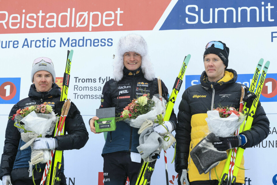 Fra venstre: Thomas Ødegaarden, Eirik Sverdrup Augdal og Ole Jørgen Bruvoll. (Foto: Manzoni/NordicFocus)