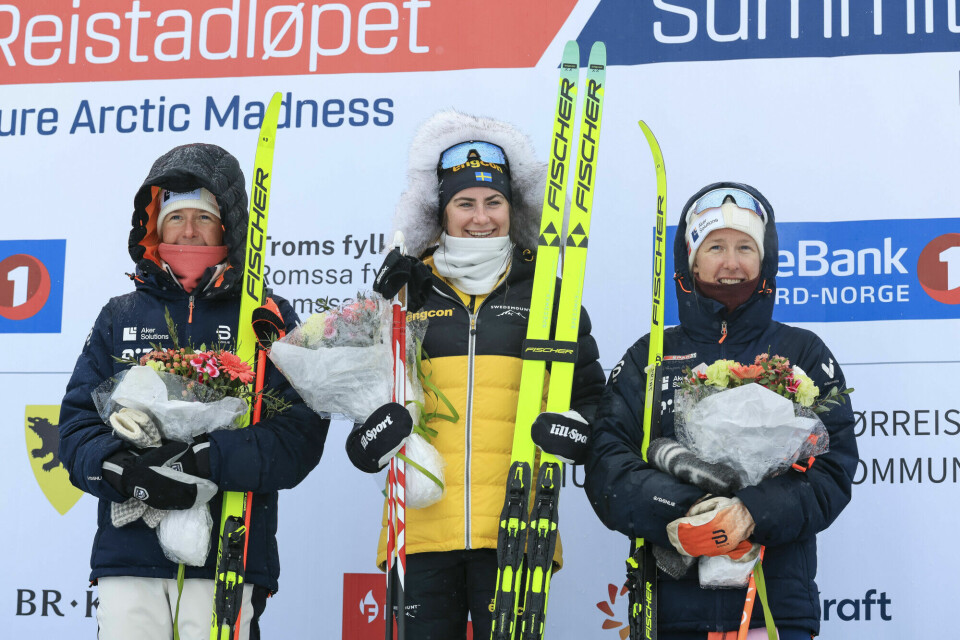 Fra venstre: Astrid Øyre Slind, Ebba Andersson og Silje Øyre Slind. (Foto: Manzoni/NordicFocus)