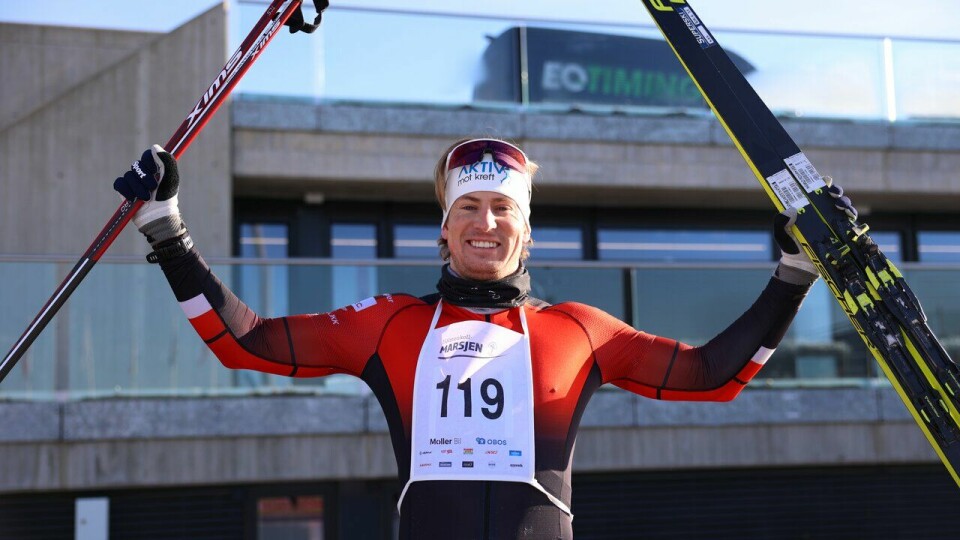 Vinner: Kasper Stadaas har stilt til start i Holmenkollmarsjen fem ganger og vunnet fire av dem.(Foto: Tom-Arild Hansen) Holmenkollmarsjen 2022