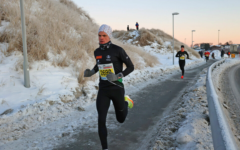 Andreas Penne Nygård fikk tidlig en luke til Morten Gjendem. (Foto: Arne Dag Myking)