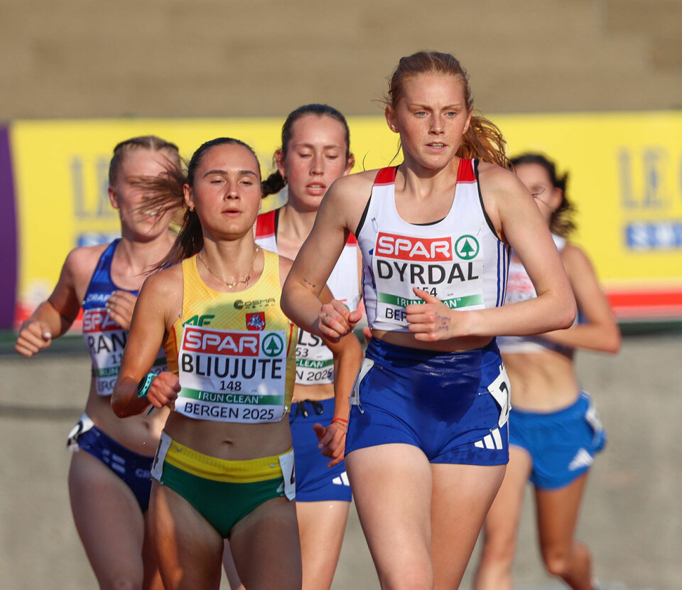 Anine Dyrdal ble nest best av de tre norske. Hun endte som nr. 21 på tiden 35:32.20