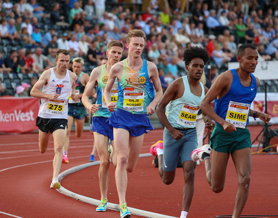 Narve Gilje Nordås med overbevisende seier på 7.35.75 på 3000 m
