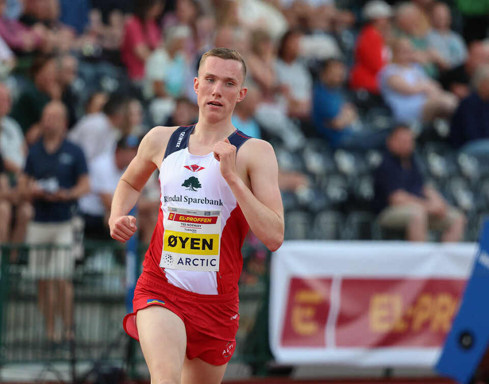 Narve Gilje Nordås med overbevisende seier på 7.35.75 på 3000 m