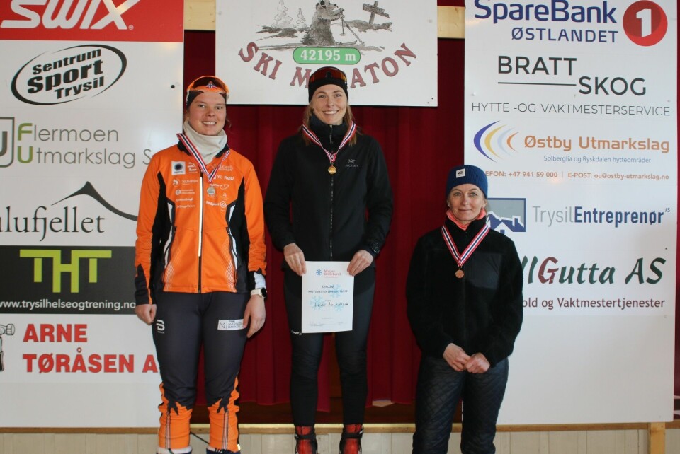 3 x Henrik på topp i Trysil Skimaraton