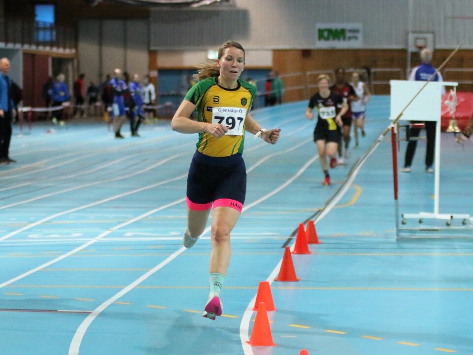 Ann Kristin Amundsen best av kvinnene på 3000 m i veteran-NM