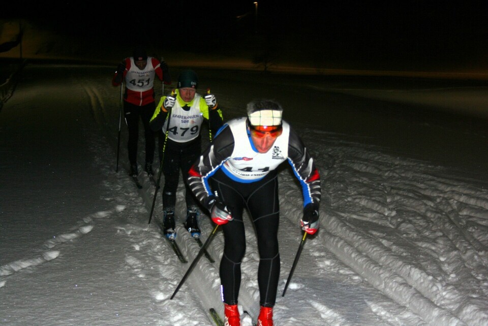 Smil og entusiastiske løpere i Skikarusellen i Agder