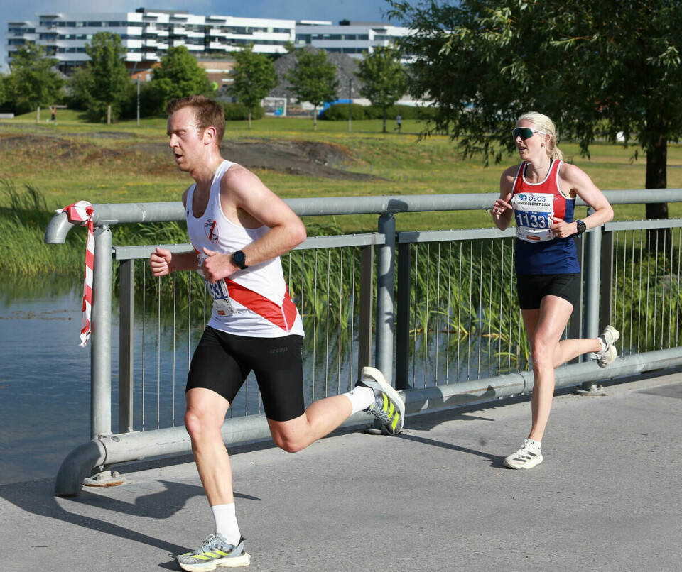 Astrid Brathaug Sørset ble nummer to på 5 km. (Foto: Kjell Vigestad)