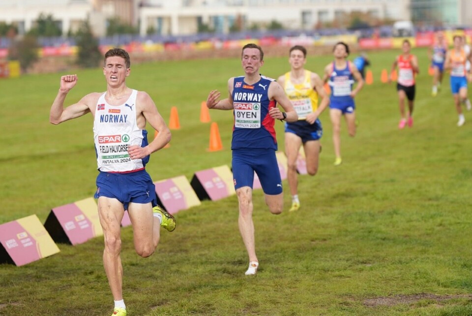 Bare tideler skilte Andreas Fjeld Halvorsen og Magnus Øyen på 3. og 4. plass. (Foto: Einar Børve)