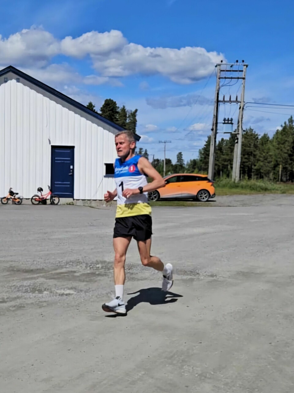 Bjørn Paulsrud vinner Knartamarsjen for andre gang på to år. (Foto: Marte E. Lunde)