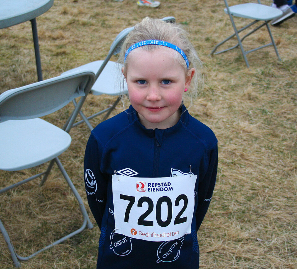 Erle Skjæveland, 7 år.