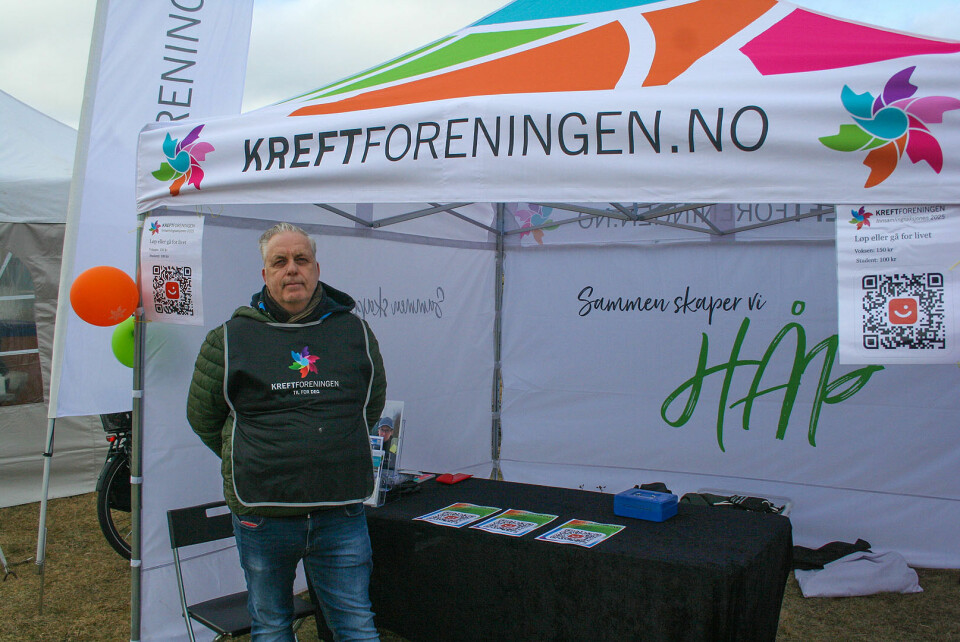 Gisle Vonen er fra Kreftforeningen