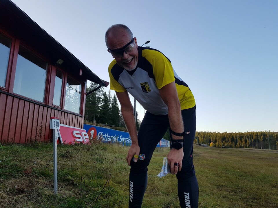Gjenbruk av poster fra Mjøs-o-cupen på ukas bedrifts-o-løp på Gåsbu
